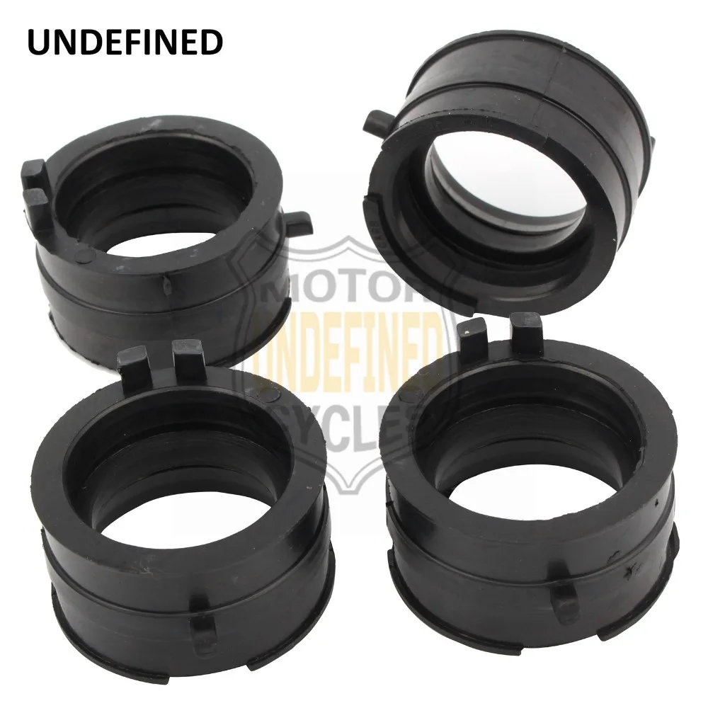 

4PCS Motorcycle Parts Carburetor Intake Manifold Outlet Carb Adapter for Honda CBR600F Hurricane 1987 - 1990