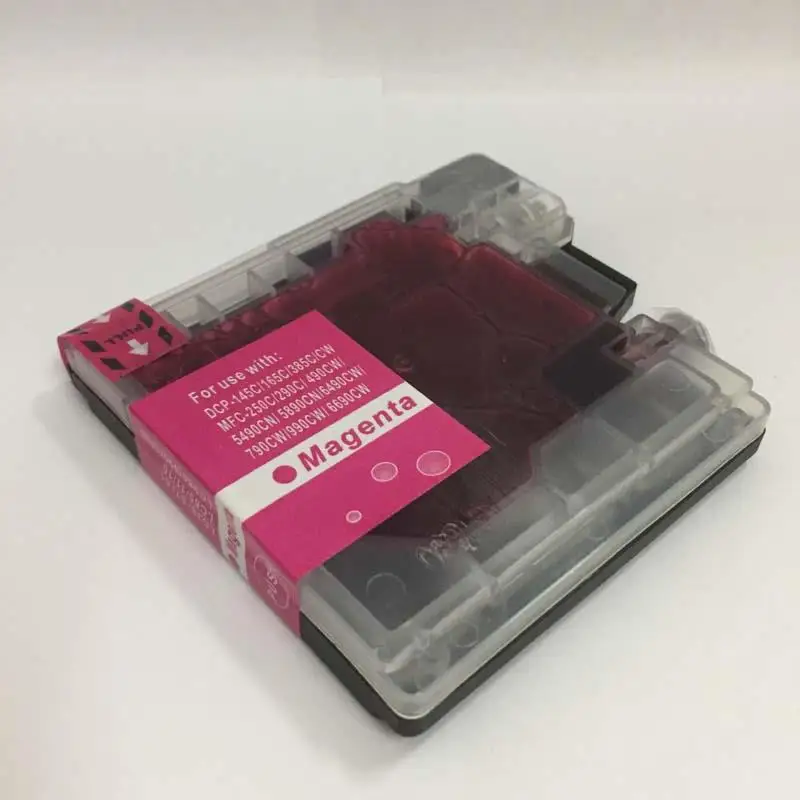 Vilaxh для Brother LC38 lc67 чернильный картридж совместимый DCP J140W J145C 165C 185C 195C|Чернильные