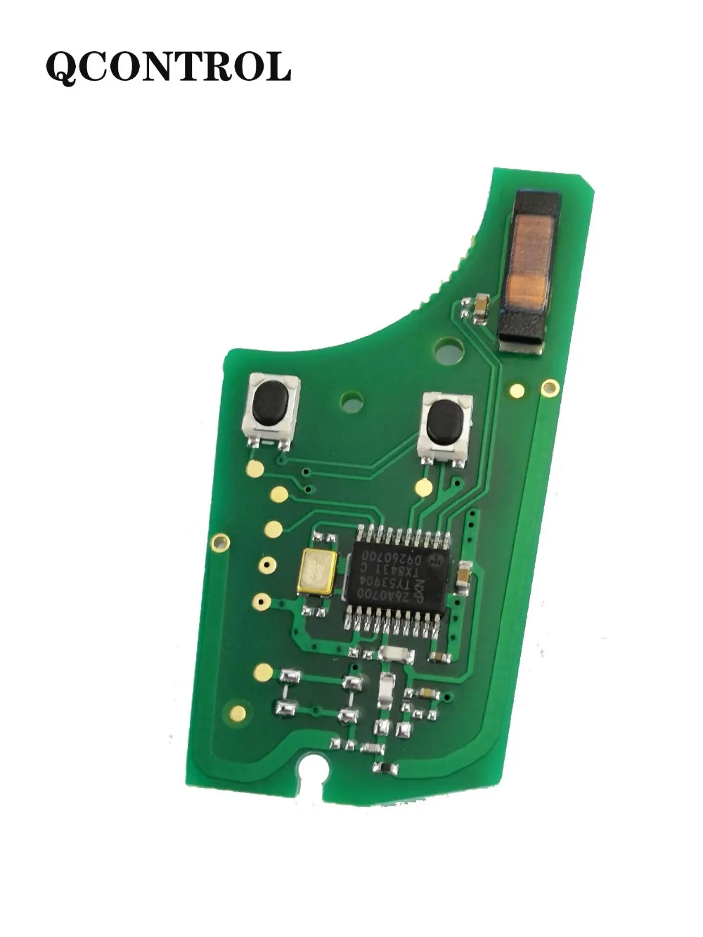 QCONTROL Автомобильный Дистанционный ключ PCB для Opel/Vauxhall Astra H 2004-2009, Zafira B 2005-2013
