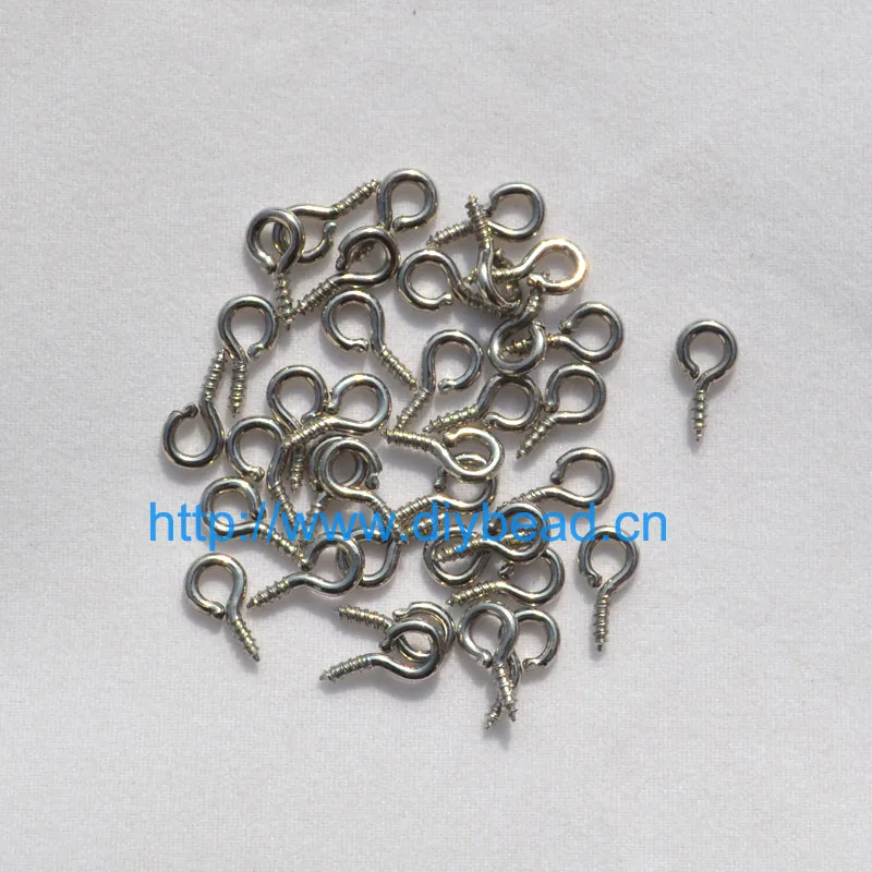 100 шт./лот модные аксессуары для ювелирных изделий сделай сам материал из сплава