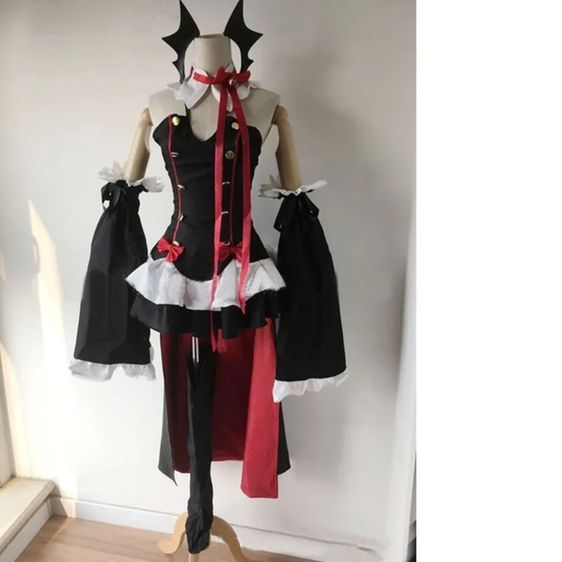Аниме Серафим конца Owari No Seraph Krul Tepes Униформа костюм женский для праздника
