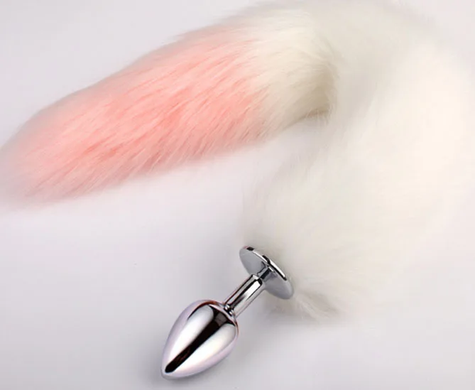 Милые плюшевые ободки с кошачьими ушками + Лисий хвост бант металлическая