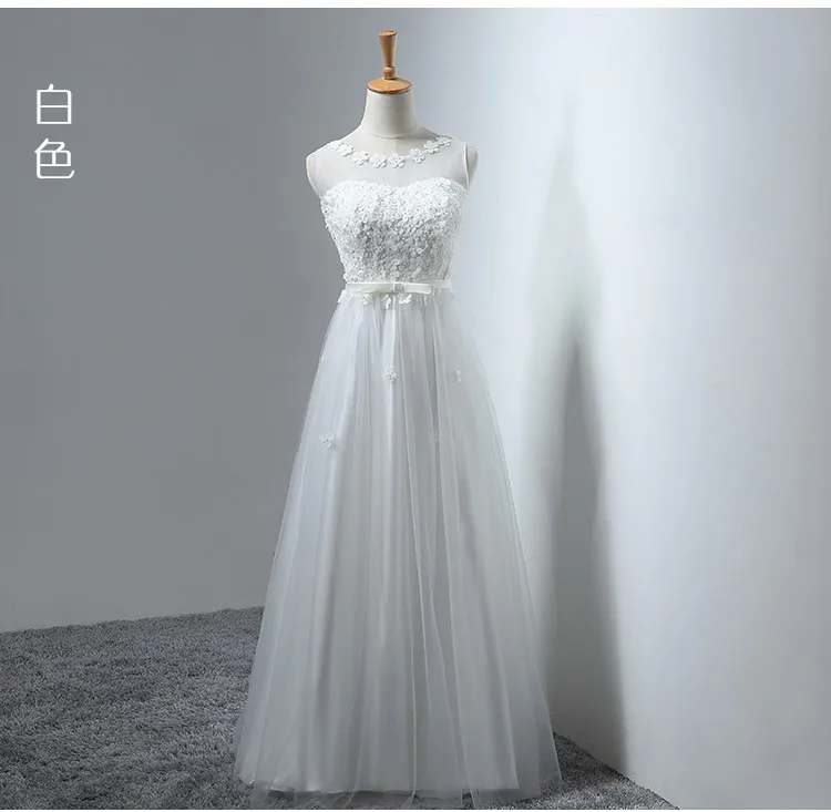 New Arrival Floor Length Sweat Lady Girl Women Princess Bridesmaid Banquet Party Ball Dress Gown Fast Shipping