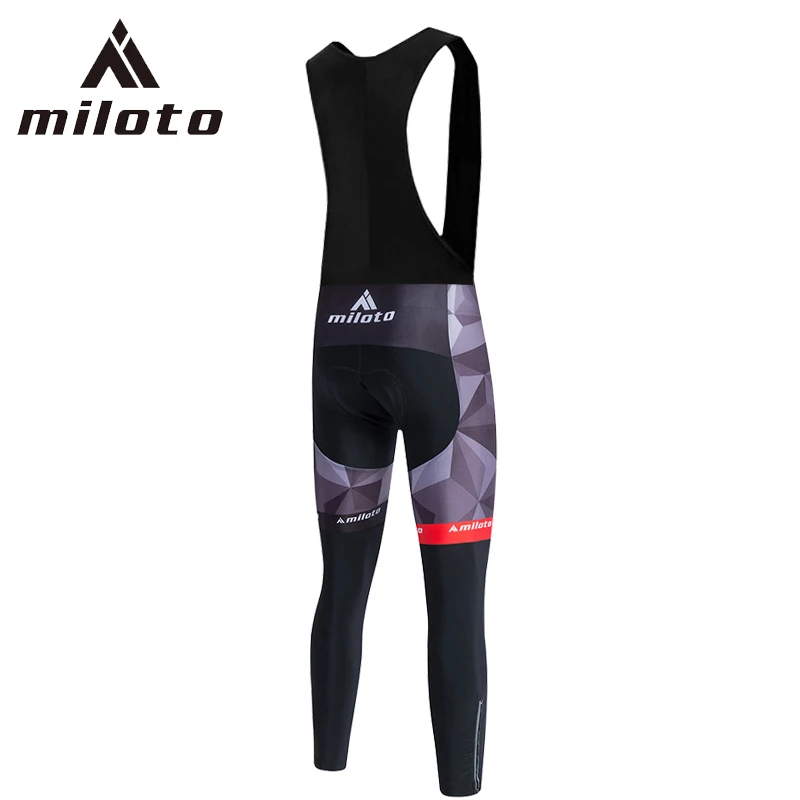 Miloto Весна длинным рукавом Джерси Велонаборы Для мужчин Pro Велоспорт гель Брюки
