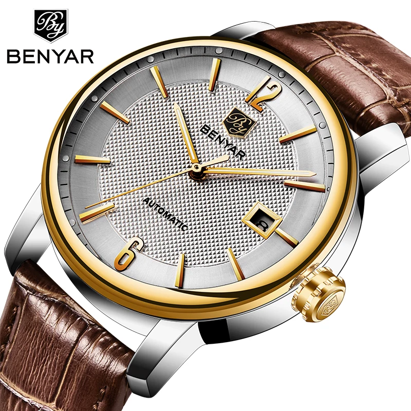 BENYAR часы Мужские Элитный бренд механические моды военные спортивные Reloj Hombre