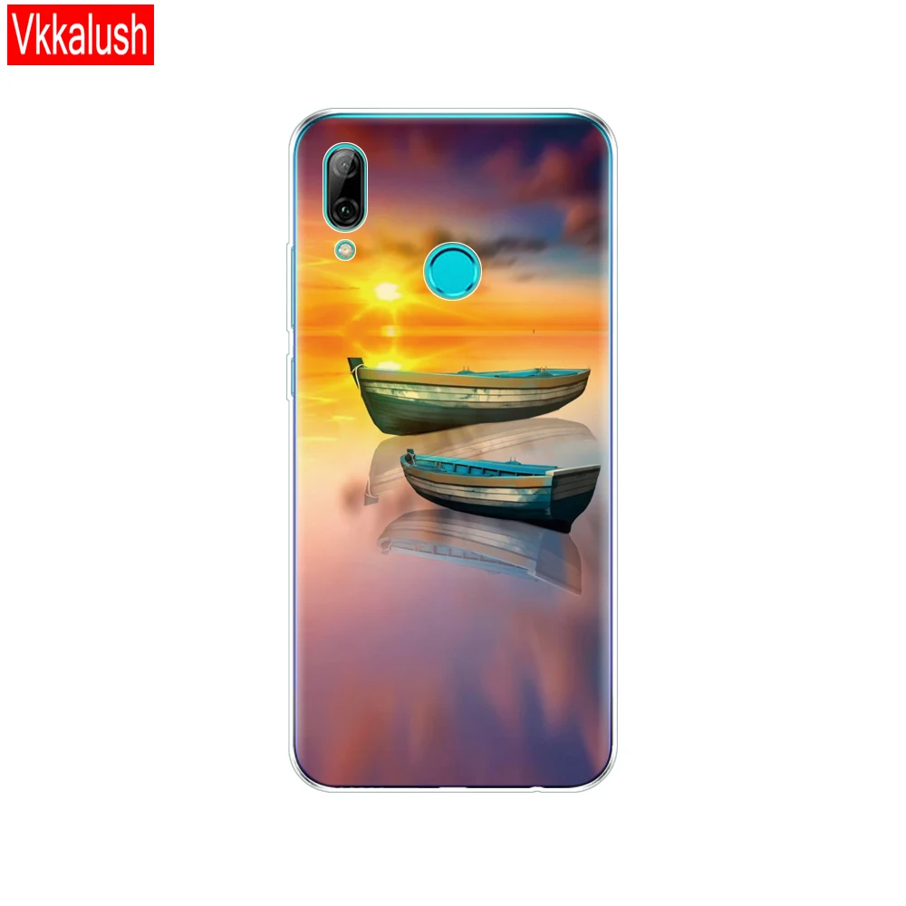 80177 Для huawei p Smart Чехлы Силиконовые Мягкие ТПУ задняя крышка собаки для huawei p Smart plus чехол huawei p smart Z бампер - Цвет: 80177