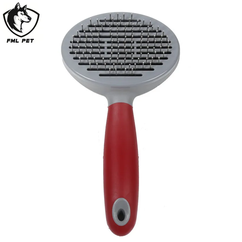 Умная Антистатическая круглая щетка для груминга домашних животных|pet pet|dog