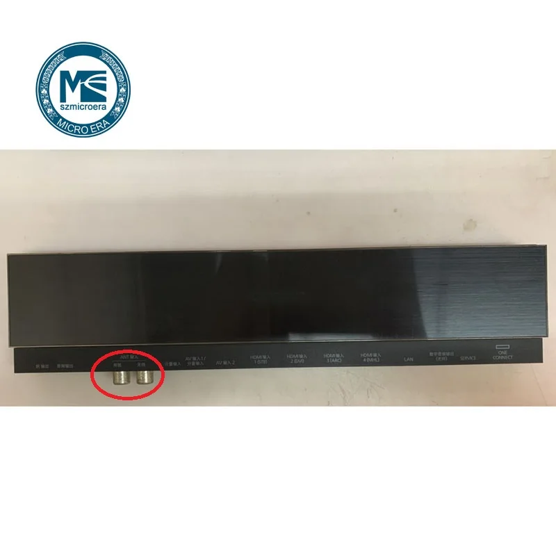 Соединительный узел для samsung UA55F90000AJ UA65F9000AJ для материнской платы BN94-07475B UHD внешняя сетевая коробка - Цвет: with cover