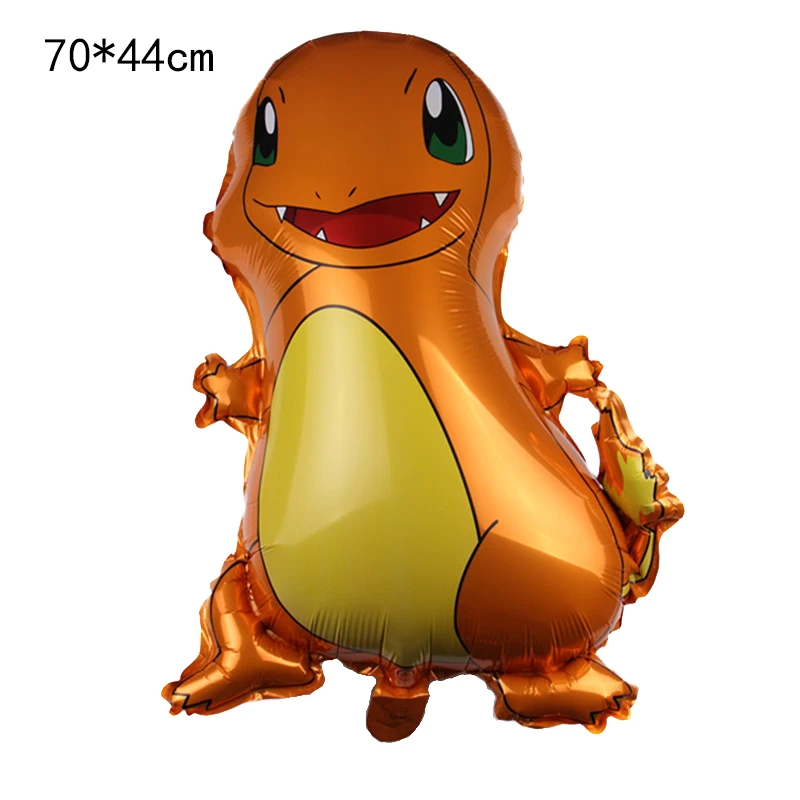 Мультфильм Пикачу Pokemon Go фольгированные шары с днем рождения украшения для детской вечеринки игрушки для детского дня рождения