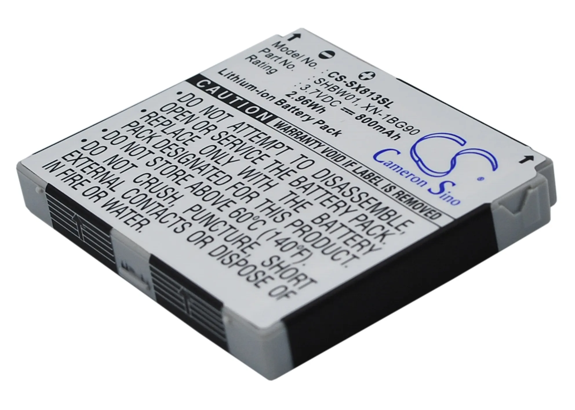 Аккумулятор Cameron Sino 850 мАч SHBW01 XN 1BG90 1BT90 для Sharp 802 802SH 902 902SH SX813 V801 V902 X813|Аккумуляторы