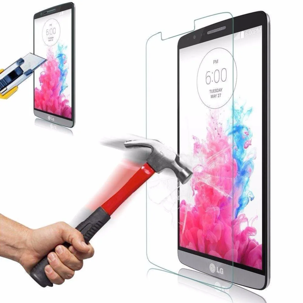 Защитная пленка для экрана из закаленного стекла LG G3 G4 Beat G4s G3s Stylus G5 Spirit Magna K7 X Power K8