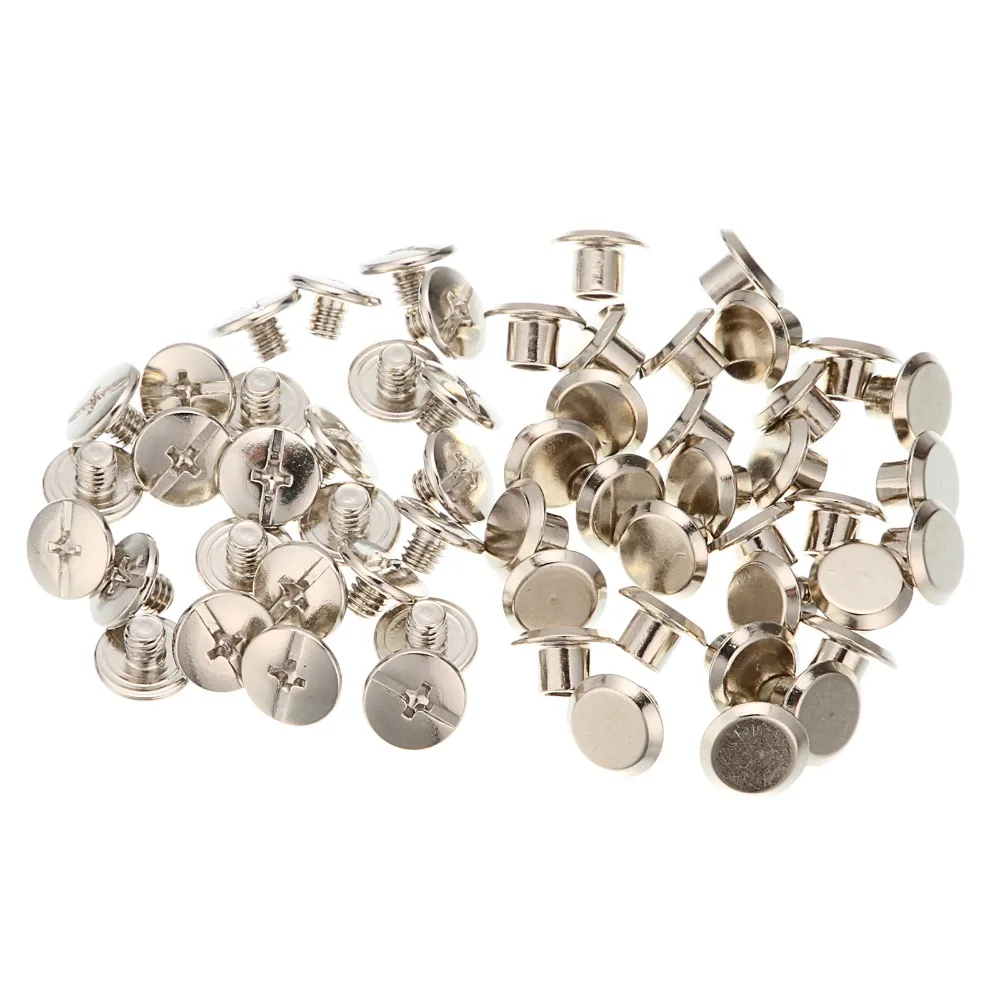 Винты с металлическим покрытием M5x винты из железа и никеля винтовые заклепки