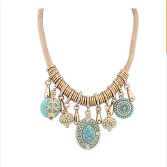 Женское винтажное ожерелье с подвеской в виде цветка розы|necklace wholesale|necklace womenvintage