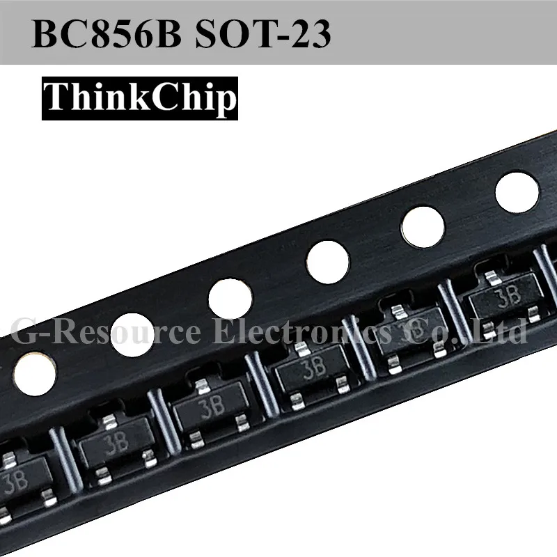 (100 шт.) BC856B BC856 SOT 23 SMD Триод PNP сигнальный транзистор (маркировка 3B)|Инструменты для