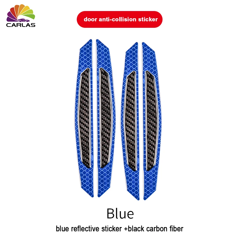 Автомобильная Светоотражающая полоса дверного Предупреждение отражатель