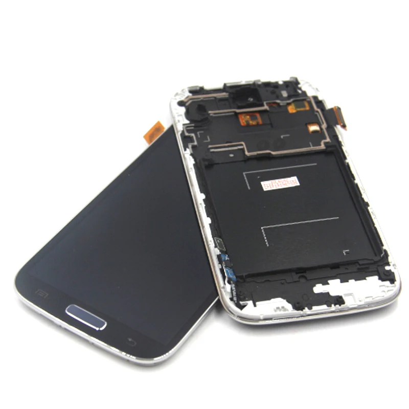 ЖК-экран для SAMSUNG Galaxy S4 ЖК-дисплей I9500 i9505 сенсорный экран дисплей с рамкой замена