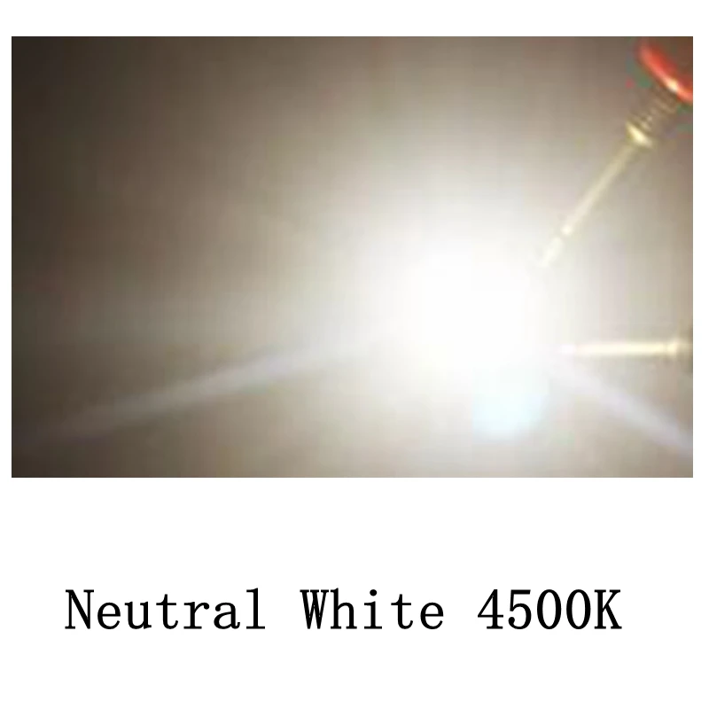 100PCS Neutral White 10 шт. 100 шт. CREE XTE индикатор XT-E 1-5 Вт светодиодный излучатель чистый белый 6000 К нейтральный белый 4500 к теплый белый 3000 К диодный чип с 20 мм PCB - Испускаемый цвет: 100PCS Neutral White
