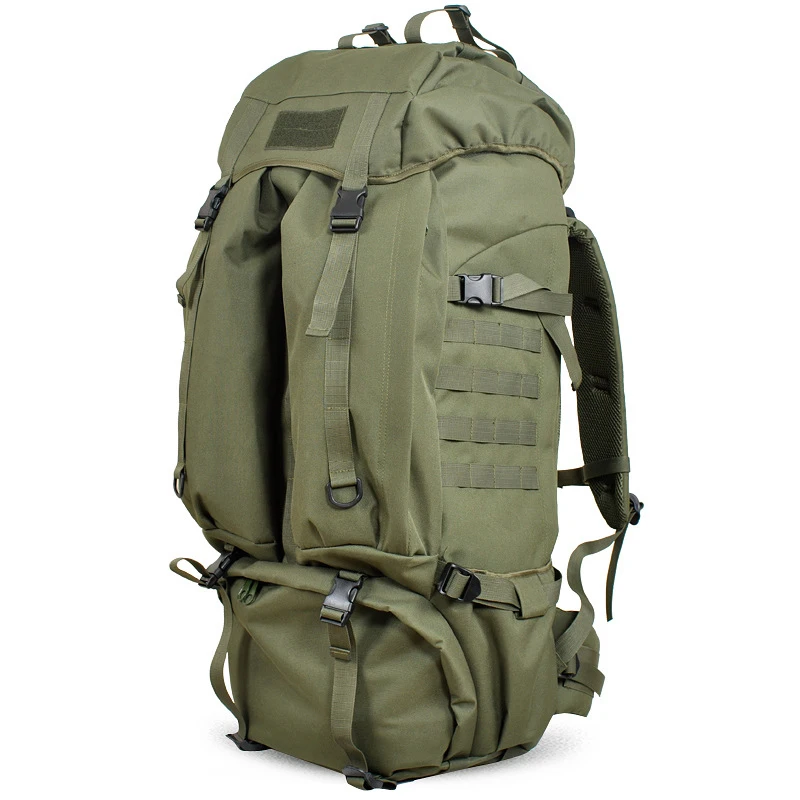 Army Green Мужская военная сумка, тактический рюкзак с дождевиком, камуфляжный рюкзак для путешествий, альпинизма, Походов, Кемпинга, Mochila Tas XA789WA - Цвет: Army Green