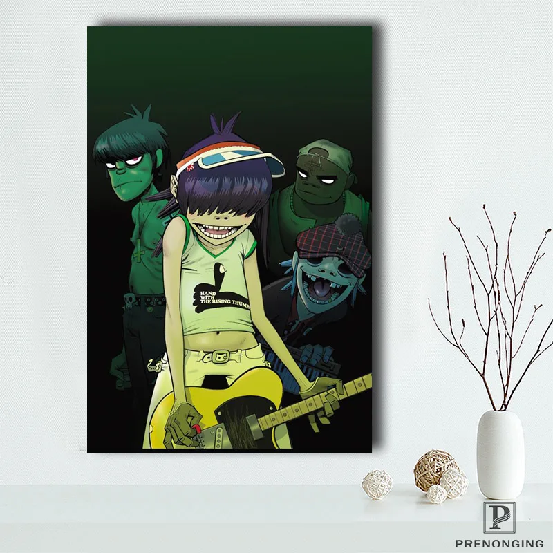 Холст постер из шелковой ткани A-247 на заказ gorillaz& j домашний декор Мода Современный для спальни плакат Размер@ 190414-S-25
