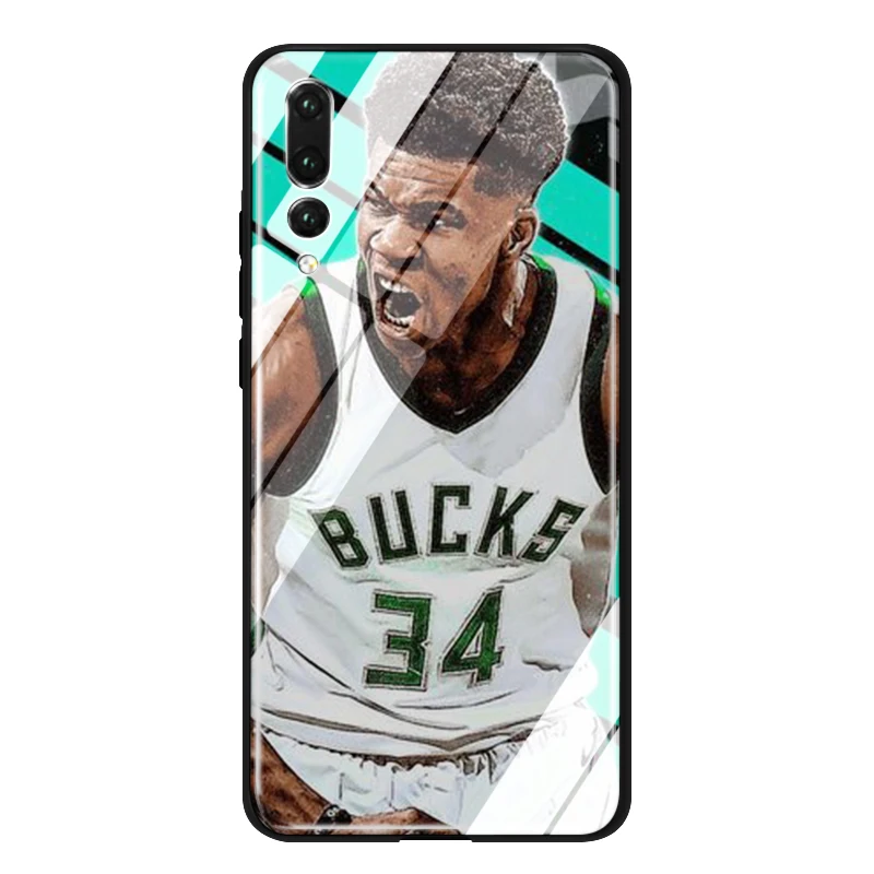 TG1 Lavaza Antetokounmpo Isaiah Томас стекло ТПУ чехол для huawei mate 20 P10 P20 P30 Y6 Y9 P smart lite Pro - Цвет: TG1