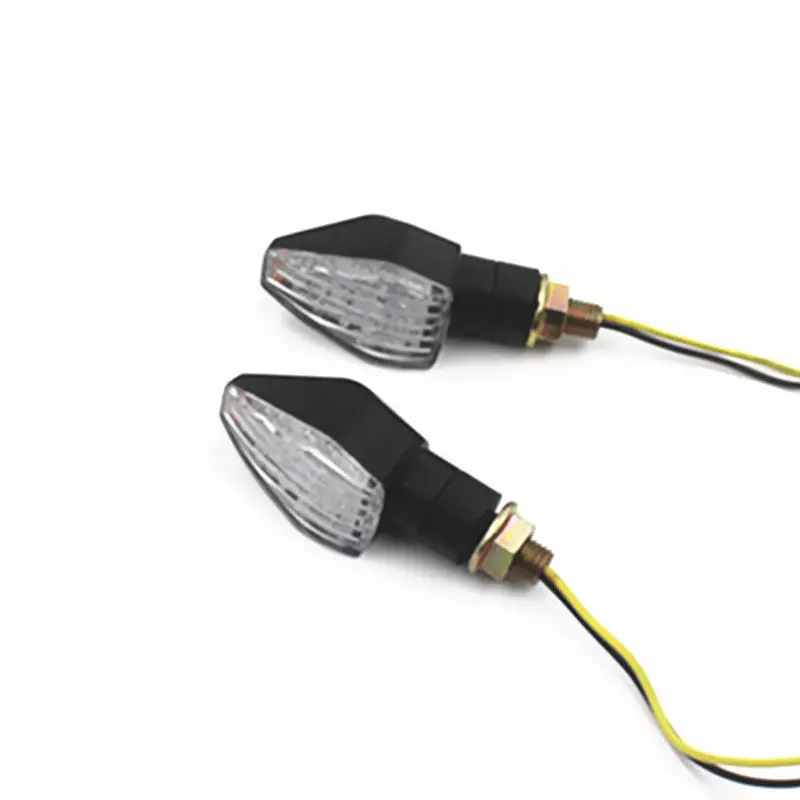 Мотоцикл 8 мм светодиодный указатель поворота светильник Янтарный Блинкер Chopper