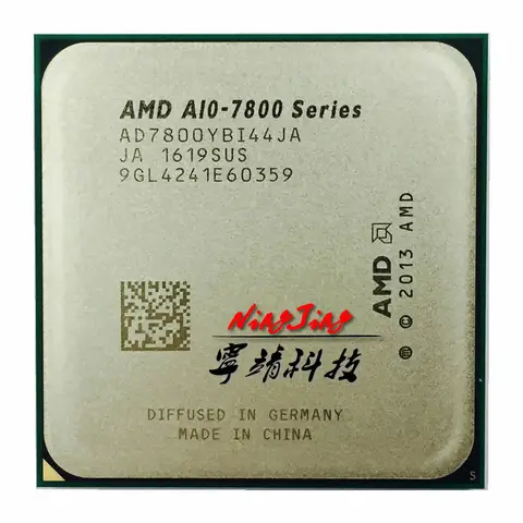 AMD A10-Series A10 7800 3,5 ГГц б/у четырехъядерный процессор AD7800YBI44JA / AD780BYBI44JA разъем FM2 +