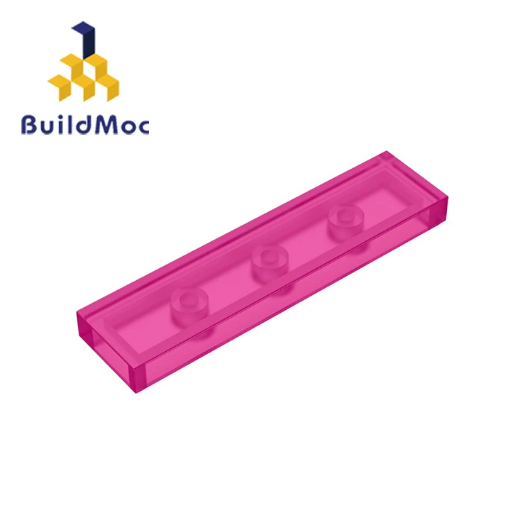 BuildMOC 2431 91143 1x4Technic changgeover Catch для строительных блоков части DIY развивающие творческие подарочные игрушки - Цвет: M0639-40