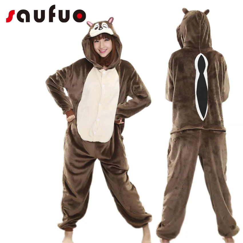 Милый динозавр Аниме Kigurumi пижамы для взрослых женщин животных мультфильм