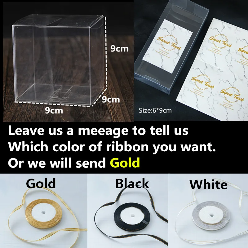 9cm Box Sweet Lbsisi жизни 10/50 шт в наборе, прозрачная коробка для конфет Подарочная коробка прозрачные Пластик печенье ПЭТ Коробки Свадебная бонбоньерка для художественного оформления ногтей, ручная работа коробка - Цвет: 9cm Box Sweet
