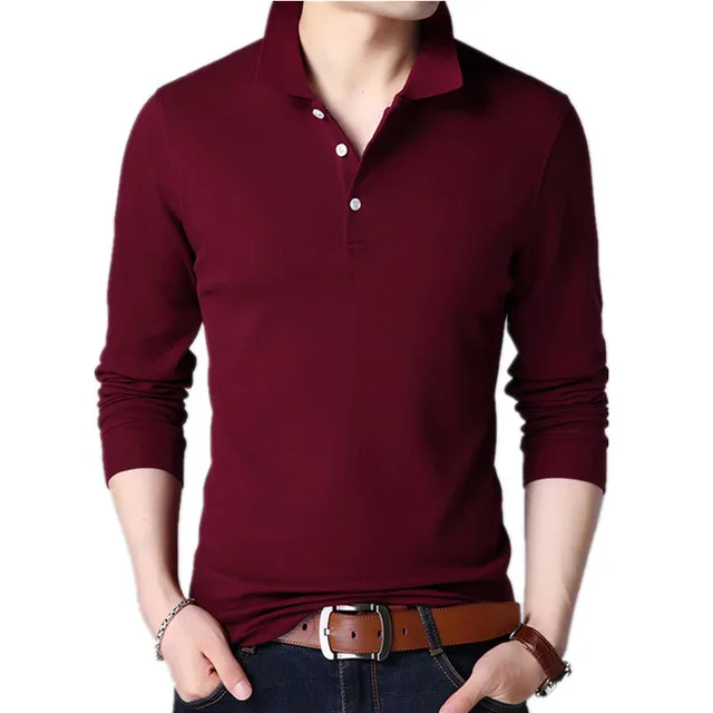 Молодежная популярная мужская футболка с длинным рукавом повседневная