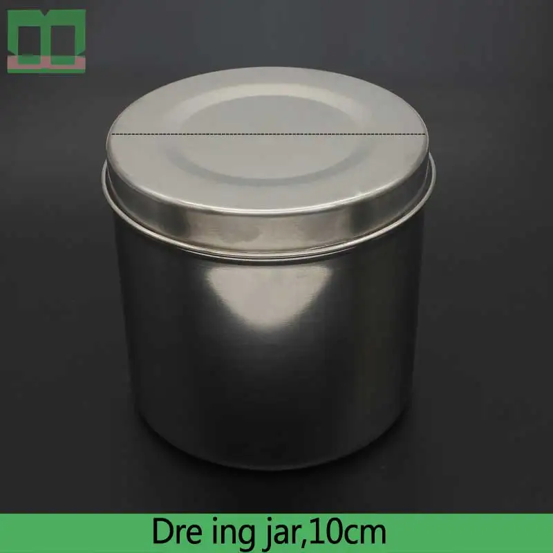 Медицинская чашка 304 из нержавеющей стали dre ing jar Туалетная чаша Пинцет цилиндрическая медицинская операция поставки поясная тарелка - Цвет: Шлифованный сланец
