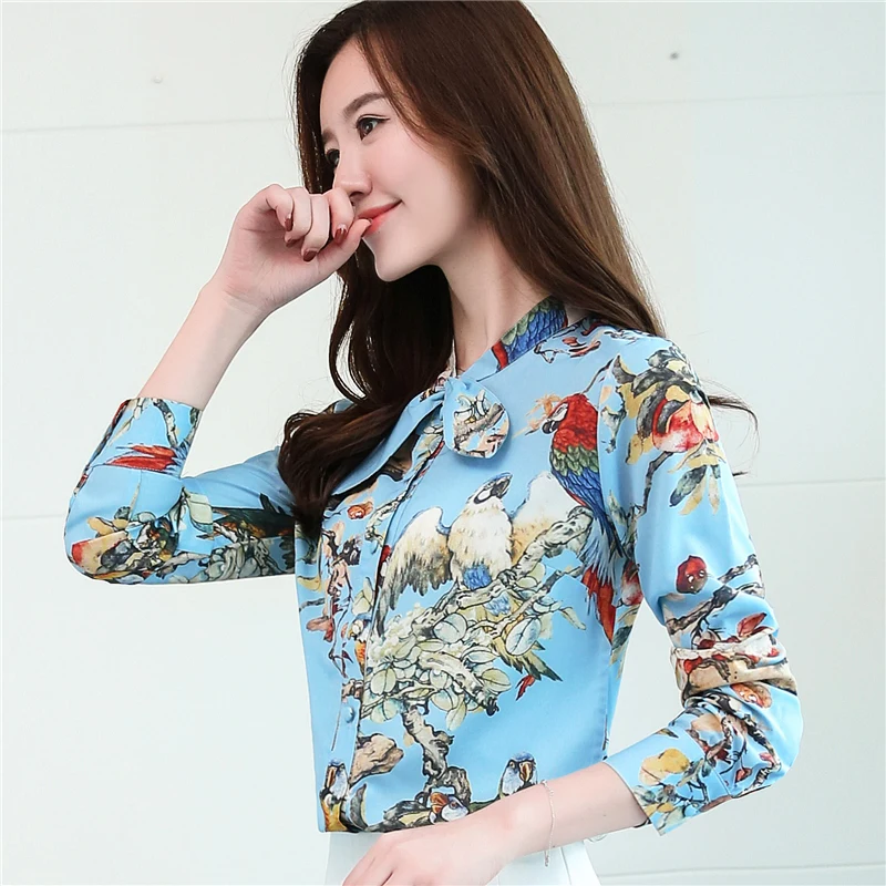 Missoov дизайнер blusas модный бренд весна женские блузки шикарные цветочные рубашки с