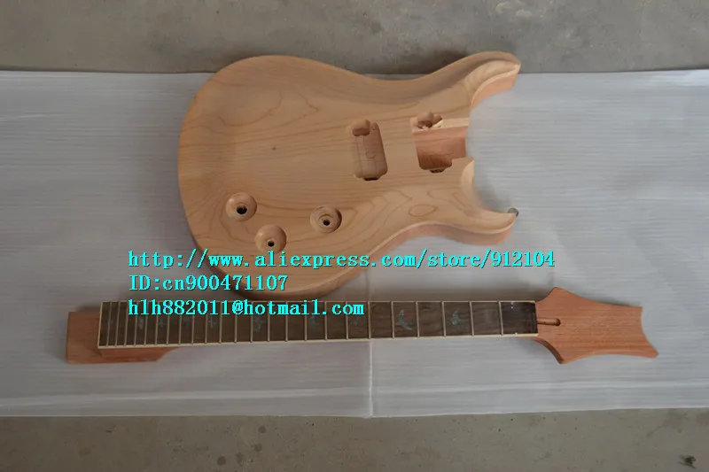 Новый Большой Джон незаконченная электрогитара без покраски + бесплатная