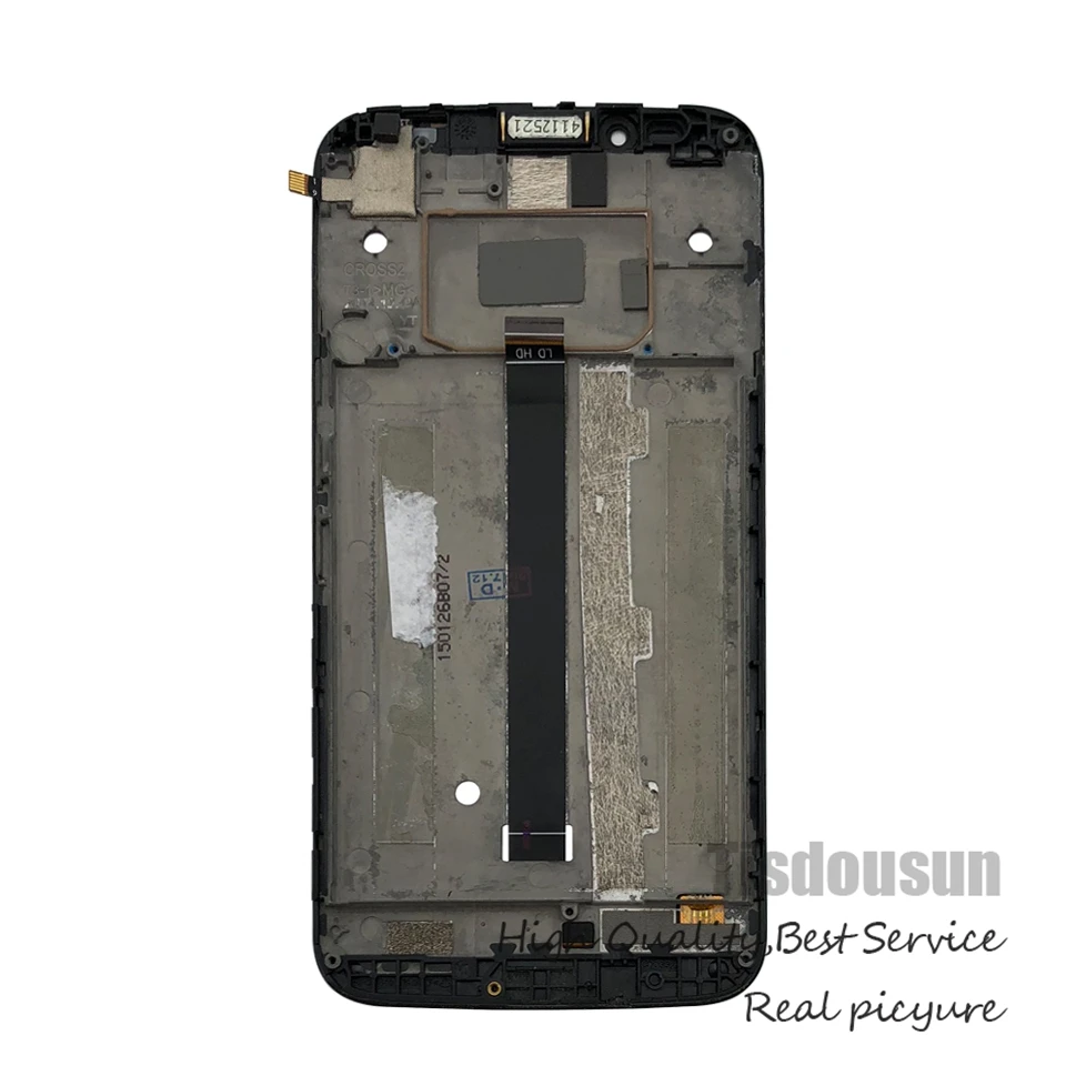 Lcd for Alcatel one touch Flash Plus 7054 T OT7054T ot7054 ЖК-дисплей Дисплей Сенсорный экран дигитайзер с рамкой assemblyr+ Инструменты