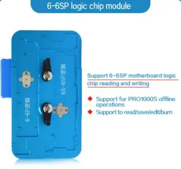 6-6SP Logic basechip Для iphone 4S 6S 6SP 7plus 8p iphone X logic/baseband chip rediting burning программатор инструмент с JC PRO 1000S IC icloud ремонт - Цвет: 6-6SP Logic basechip