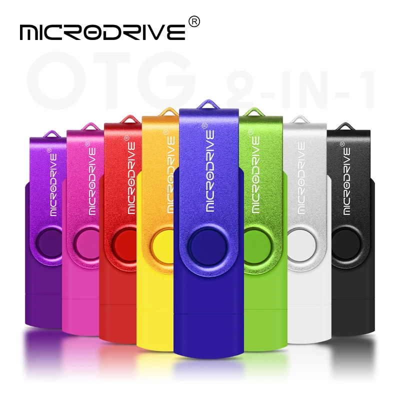 Лидер продаж OTG USB флеш накопитель usb 2 0 64 ГБ otg для смартфона флешка 4 8 16 32 128