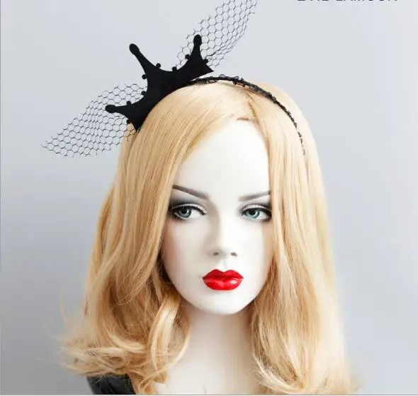 

New arrival women's Halloween crown hairbands party girl's headband headwear hair accessories