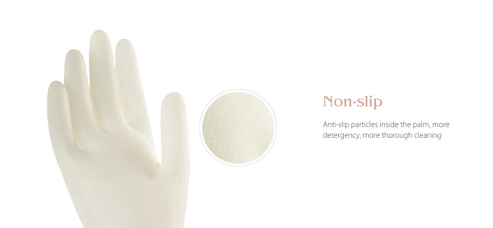 Xiaomi Jordan Judy Бытовая многофункциональная нитриловая резиновая перчатка для уборки дома для мытья посуды на кухне водонепроницаемая одежда