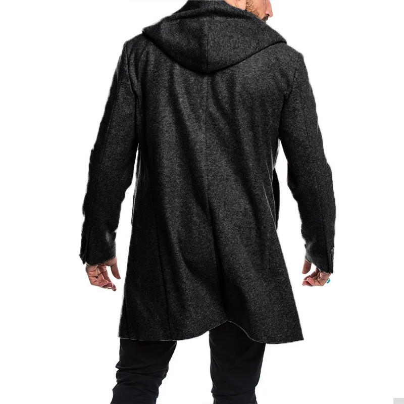 2018 New Autumn And Winter Cotton Coat Jacket S-3xl Models Formal Men'S Casual 5 Color Fashion Long | Мужская одежда