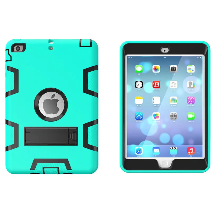 Для Apple iPad Mini 3 2 1 чехол для детей безопасный защитный силиконовый ПК ударопрочный