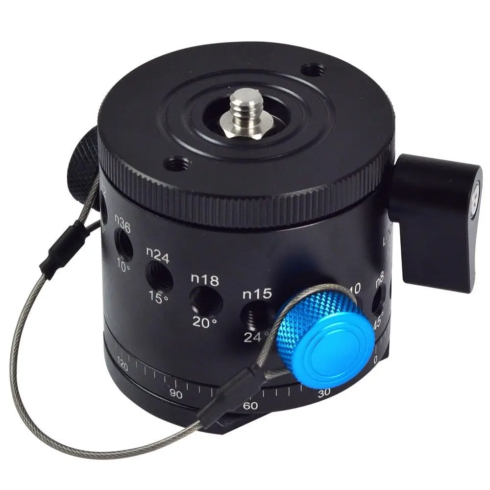 Head Rotator Clamp For Canon Nikon Dslr Camera
