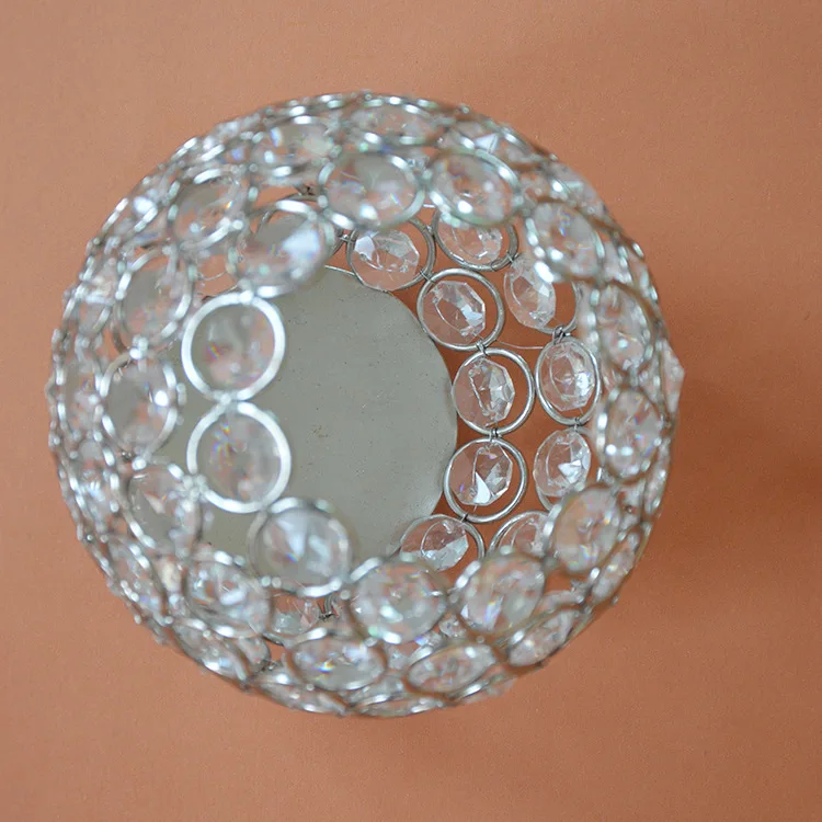 Хрустальный глобус Bling Tealight Votive подсвечники свадебные центральные лампы|centerpiece