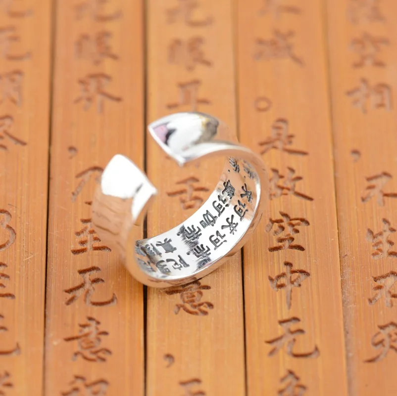 Серебряное кольцо оптовые S990 тайский серебряный античном стиле Буддизм семь