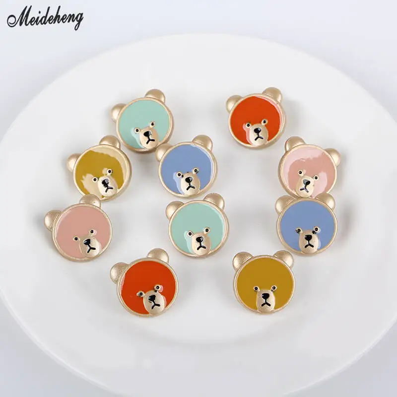 Детские масляные шарики с медвежонком и кроликом ювелирные изделия Япония Корея