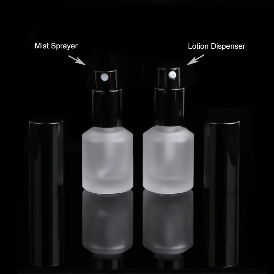 Оптовая продажа 20 шт. 15 мл прозрачный распылитель тумана/пресс-насос для лосьона