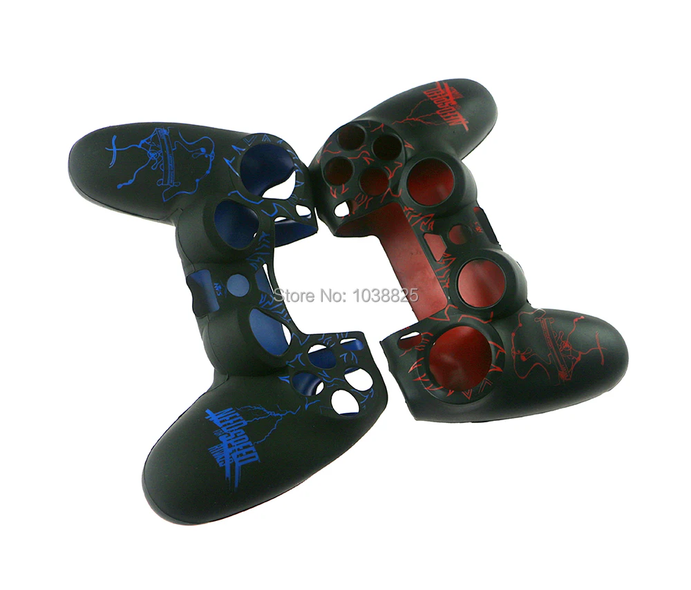 2 шт./лот модный силиконовый резиновый гелевый Чехол чехол для PlayStation 4