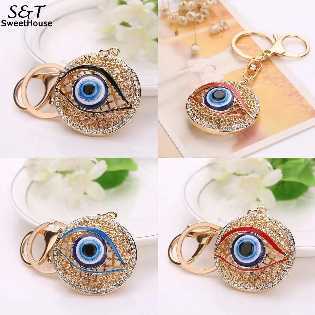 Рюкзак изысканный декоративный кулон Круглый Большой Глаз сплав брелок |