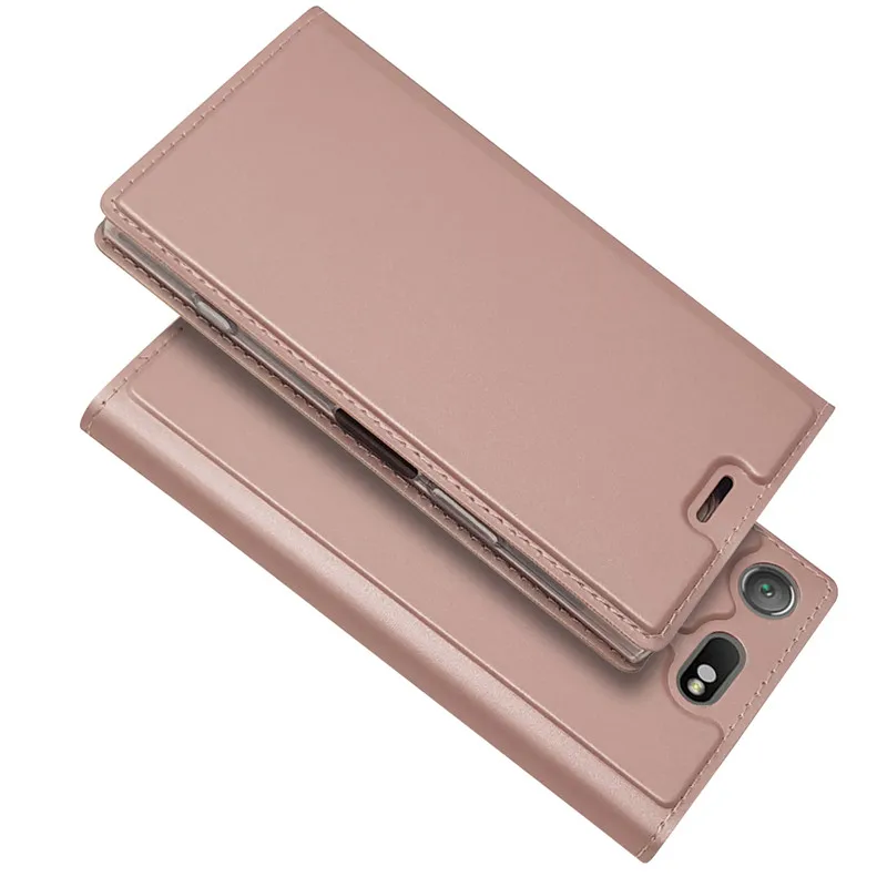 Кожаный чехол-книжка PDGB для sony Xperia 1 Z5 Mini XZ Премиум XZS XZ1 Compact XZ2 XZ3 XZ4 Роскошный чехол-книжка