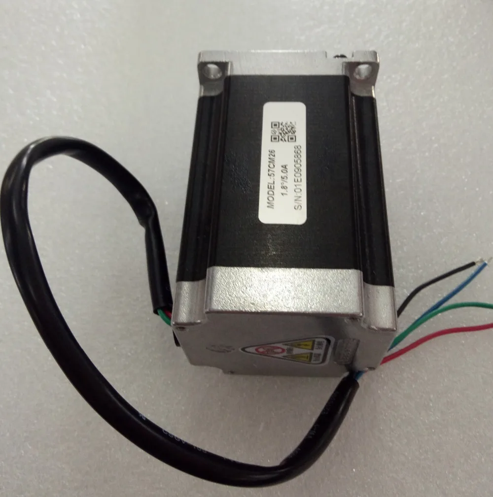 

New Leadshine 57CM26-4A NEMA 23 stepper motor with 2.6N.m (369 oz-in) holding torque 2 phase step motor 4 wires shaft size 8 mm