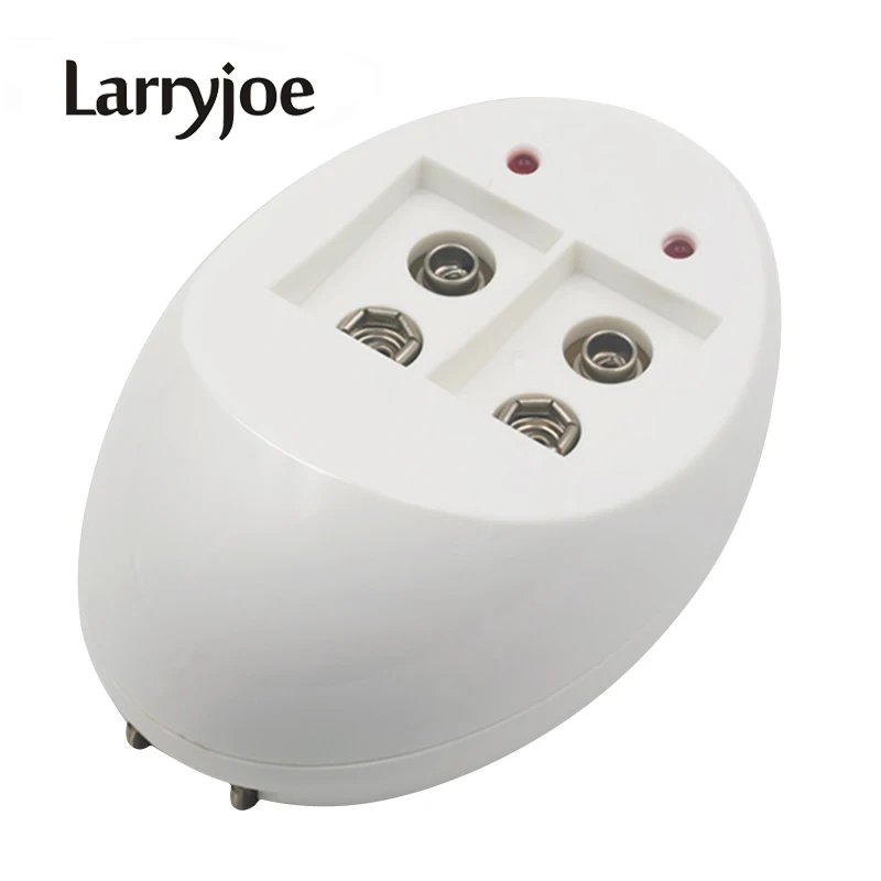 Зарядное устройство Larryjoe Mini с двумя игрушками для 6F22 9 в литиевых Ni MH CD